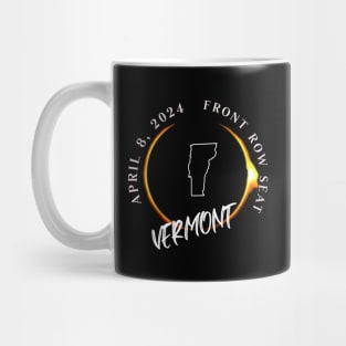 2024 Vermont Eclipse Front Row Seat To Total Darkness Mug